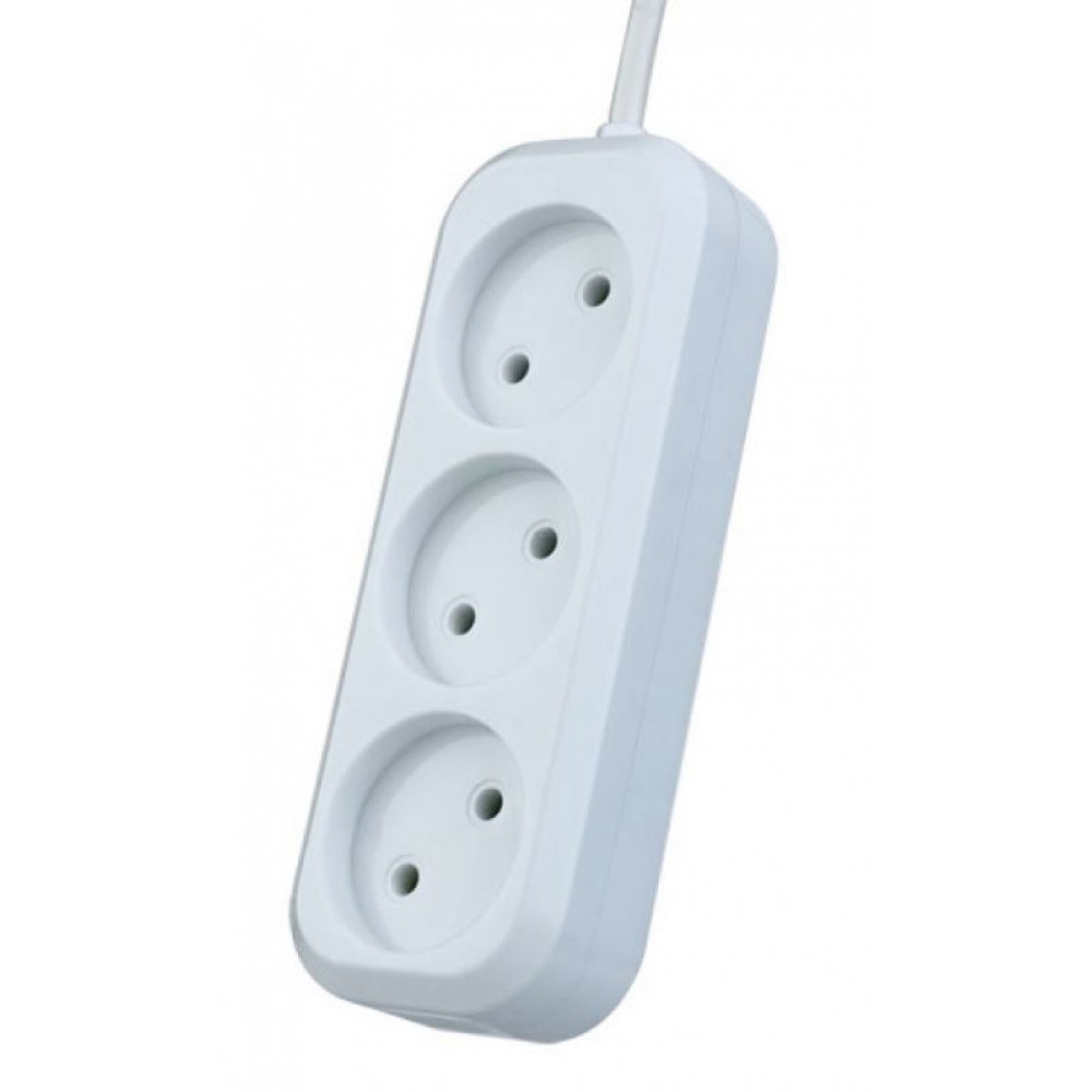 Удлинитель 3 розетки 3m Perfeo PF_B4062 белый