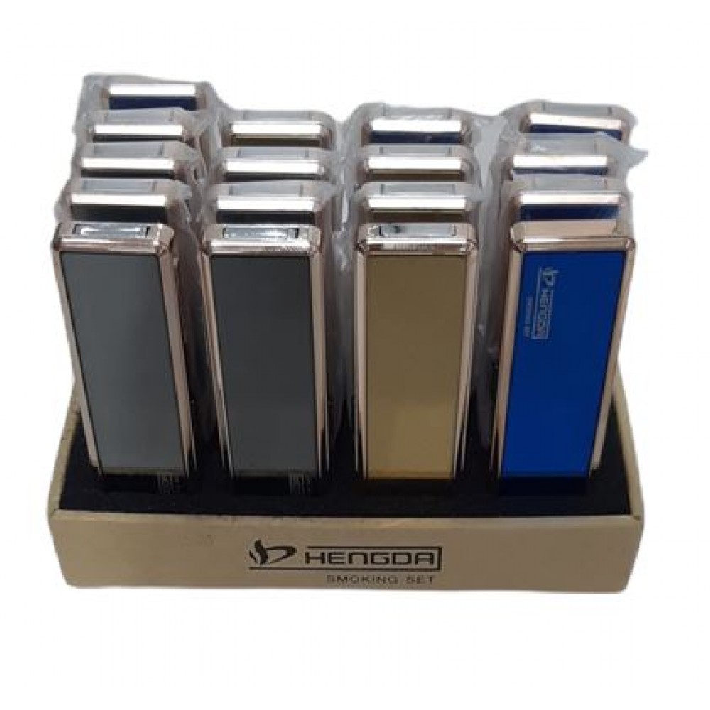Зажигалка Usb Hengda HL48-34 выдвижная металл, в ассортименте