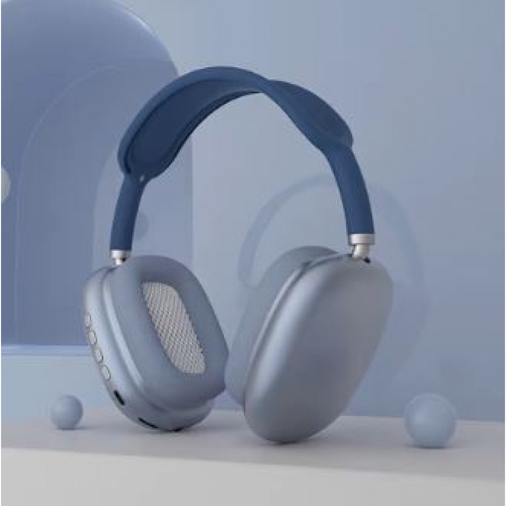 Наушники bluetooth ST-01, синие