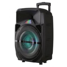 Колонка Bluetooth MP3 FM караоке Avimax LT-1516BT с беспров микроф