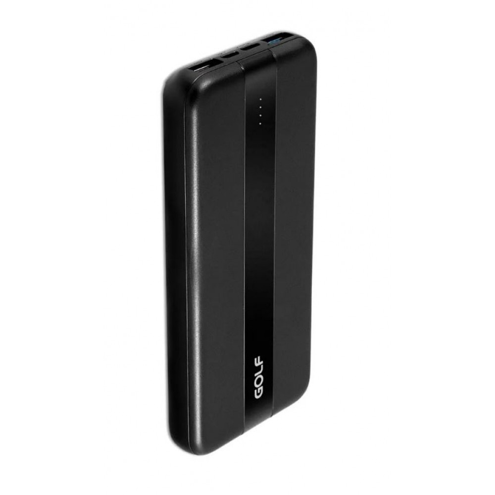 Power bank Golf G92PD 10000mAh, быстрая зарядка, черный