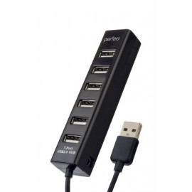 Хаб USB 7 порт Perfeo PF-H035 PF_С3227 черный