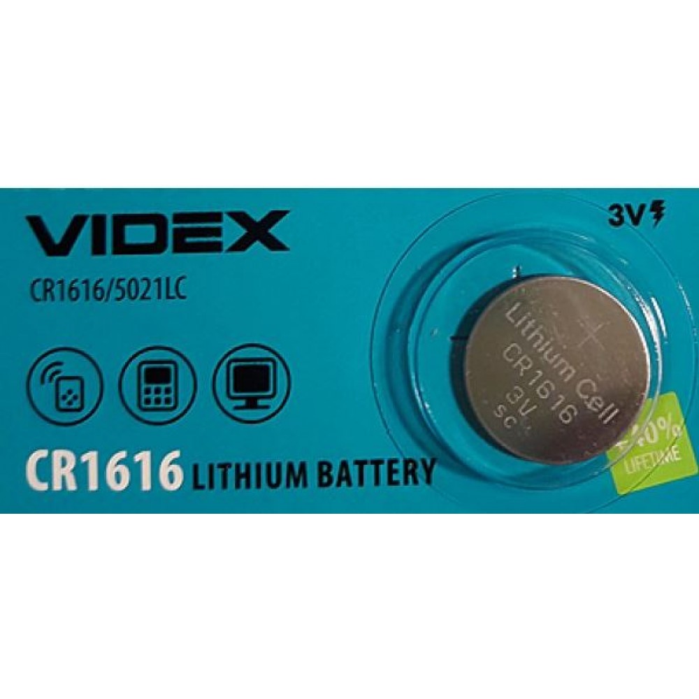 батарейка CR1616 5021LC Videx