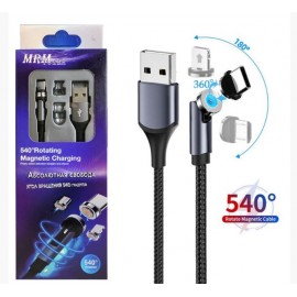кабель для Apple lightning USB магнитный 540 Rotating MRM B3749