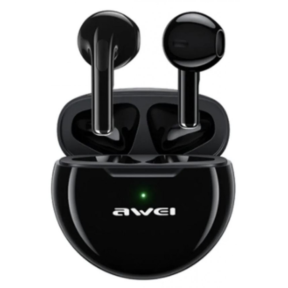 наушники bluetooth Awei T17 TWS вкладыши черные
