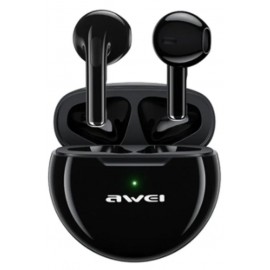наушники bluetooth Awei T17 TWS вкладыши черные