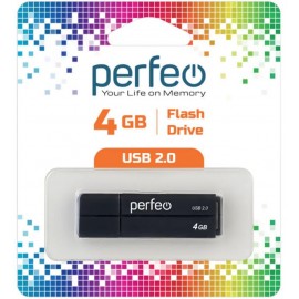 Флешка USB 4Gb Perfeo C01G2 Black