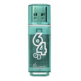 Флешка USB 64Gb SmartBuy Glossy Green