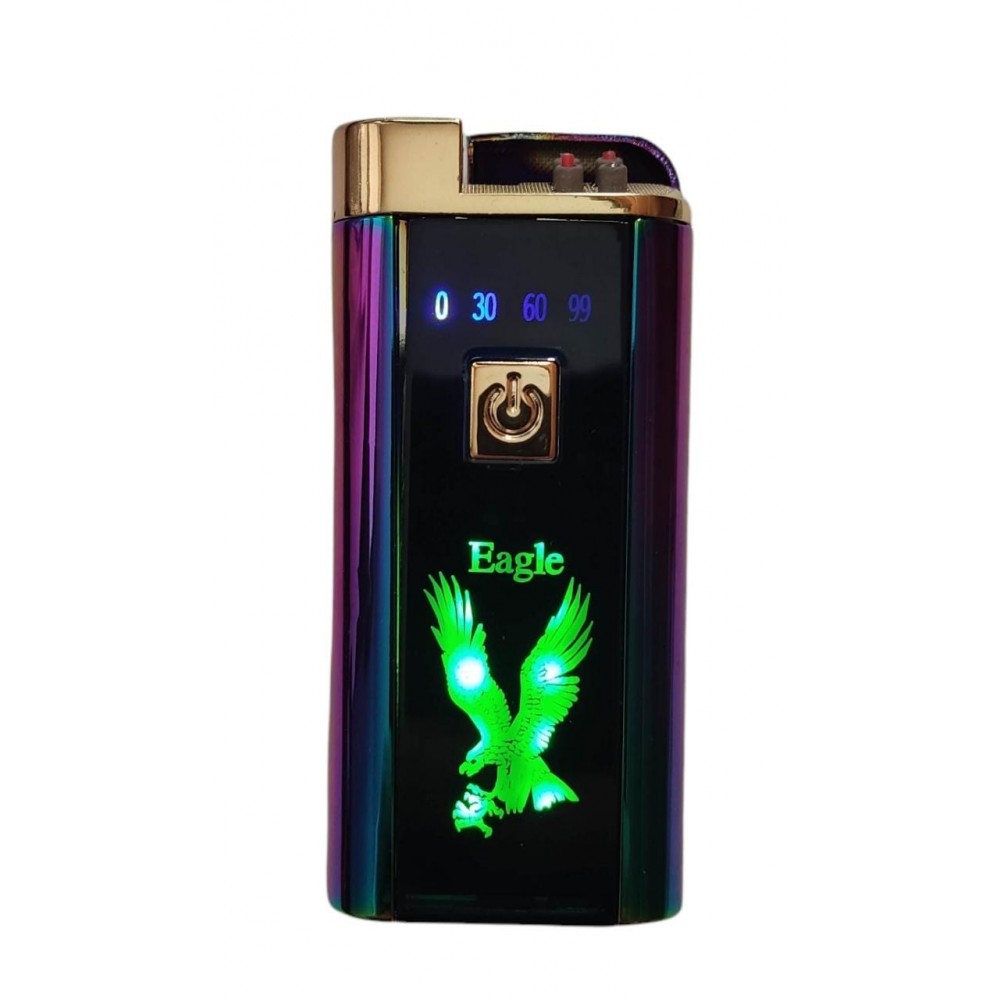 Зажигалка Usb плазменная 2 дуги Орел