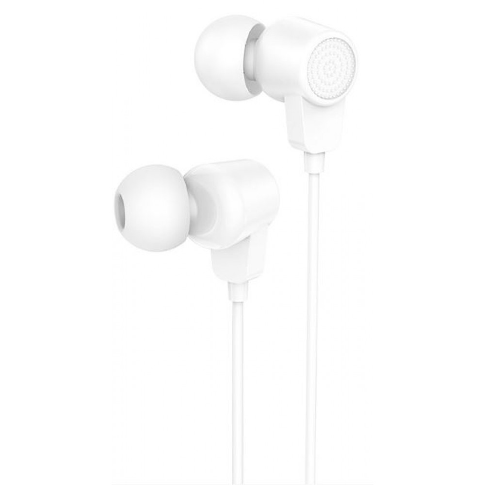 Наушники вакуумные с микрофоном Borofone Bm64 белые