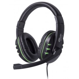Наушники гарнитура PC Ritmix RH-555M зеленая