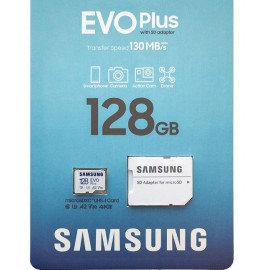 MicroSd 128Gb Samsung UHS-I U3 Evo Plus A2 V30 MB-MC128KA / MB-MC1287SA
