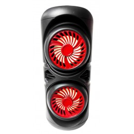 Колонка Bluetooth MP3 FM ZQS 4221 красная