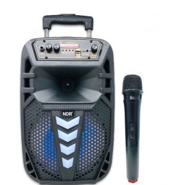 Колонка Bluetooth MP3 FM караоке с беспроводным микрофоном ND-W96