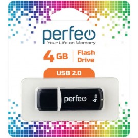 Флешка USB 4Gb Perfeo C02 Black