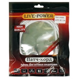 Кабель LAN патчкорд 1.5m Live-Power A3585 A3593