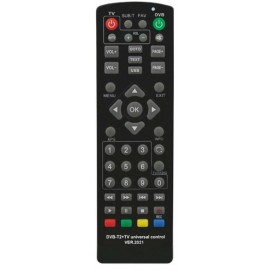 Пульт универсал для T2 тюнеров DVB-T2+2 ver.2021 картон упаковка