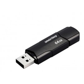 Флешка USB 64Gb SmartBuy CLUE Black