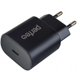Зарядное сетевое сзу Type-C PD 3.0 Perfeo L4637 быстрое черный