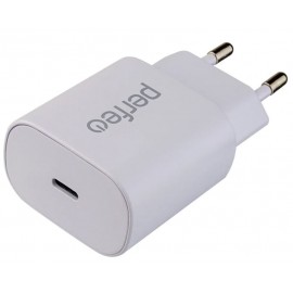 Зарядное сетевое сзу Type-C PD 3.0 Perfeo L4639 быстрое белый