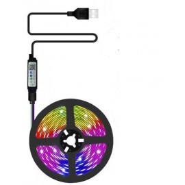 Лента LED Strip 5050 RGB 5m, Usb, bluetooth