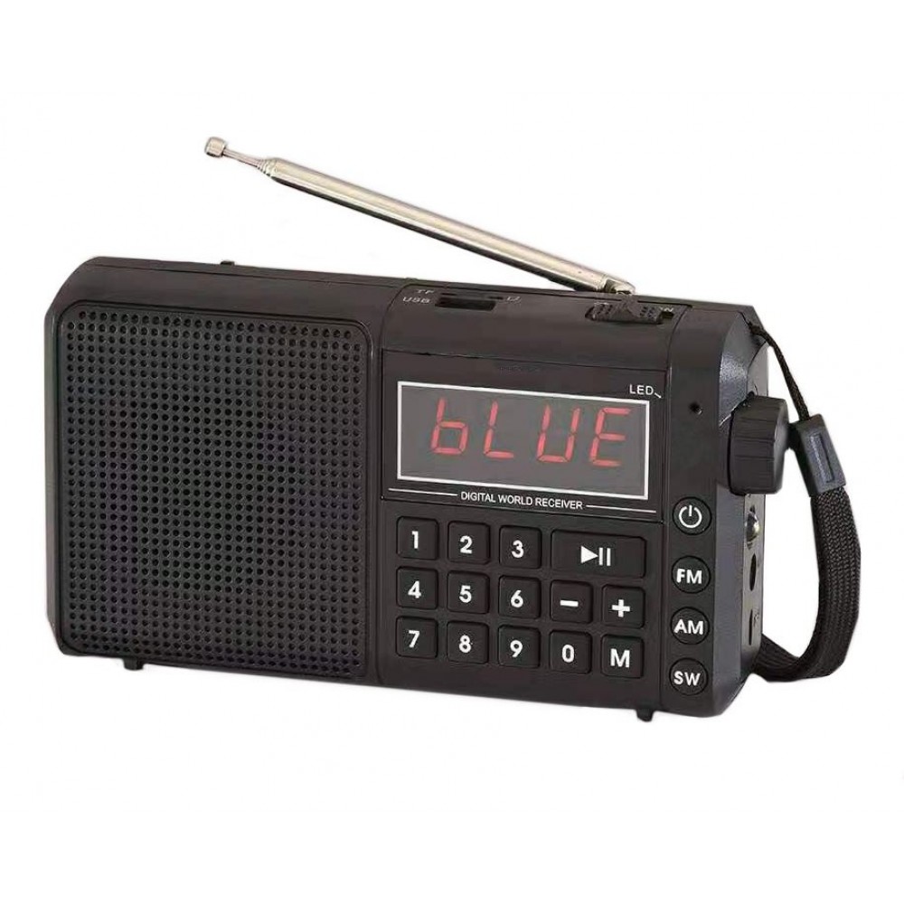 Радиоприемник Cmik MK-2103S mp3 bluetooth солнечная зарядка фонарик