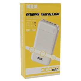 Power bank MRM GP13M C3038 30000mAh белый