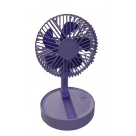 Вентилятор портативный аккумуляторный Summer Buddy 14см фиолетовый