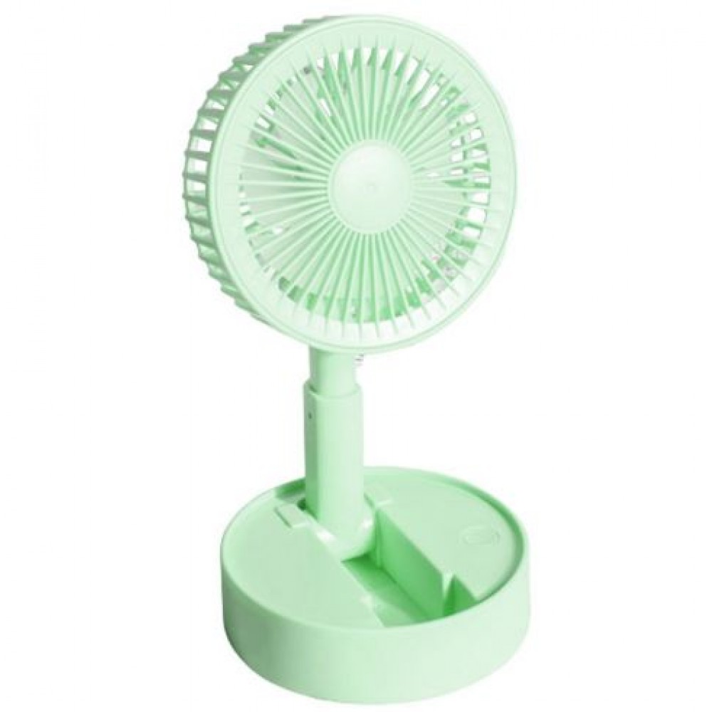 Вентилятор портативный аккумуляторный Summer Buddy 14см зеленый