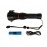 Фонарик металлический YYC-1810-P50 зум, 18650, мультифункциональный