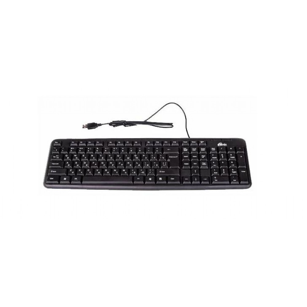 Клавиатура Ritmix USB RKB-103 черная