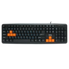 Клавиатура USB Dialog KS-020U black-orange