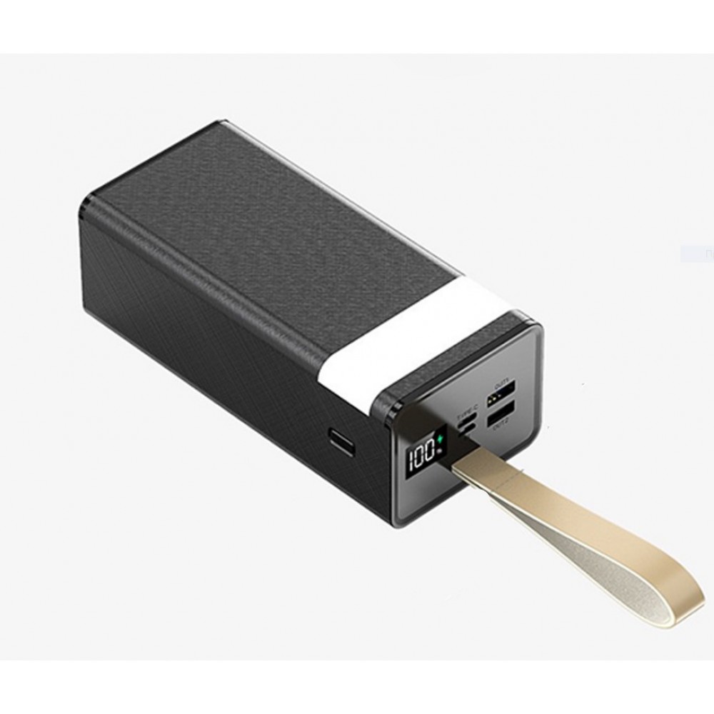 Power bank Urpin P10 40000mAh черный с подсветкой
