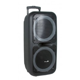 Колонка Bluetooth MP3 караоке 2 микрофона ELTronic DanceBOX 200 20-07