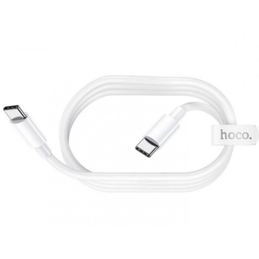 Кабель Type-C - Type-C PD 100W 5A Hoco X51 1m белый