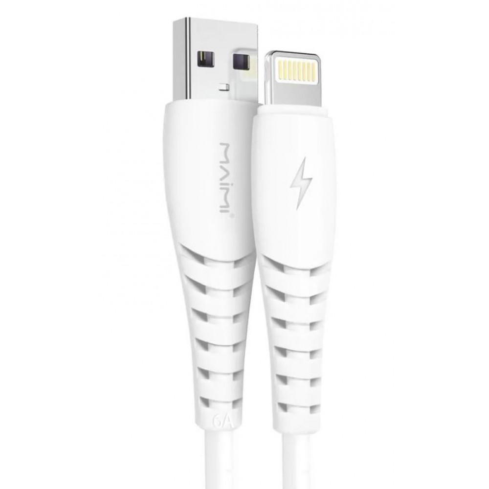 Кабель для Apple Lightning USB Maimi X39 белый