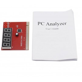 POST плата диагностики ПК RED 4 цифры 3 LED
