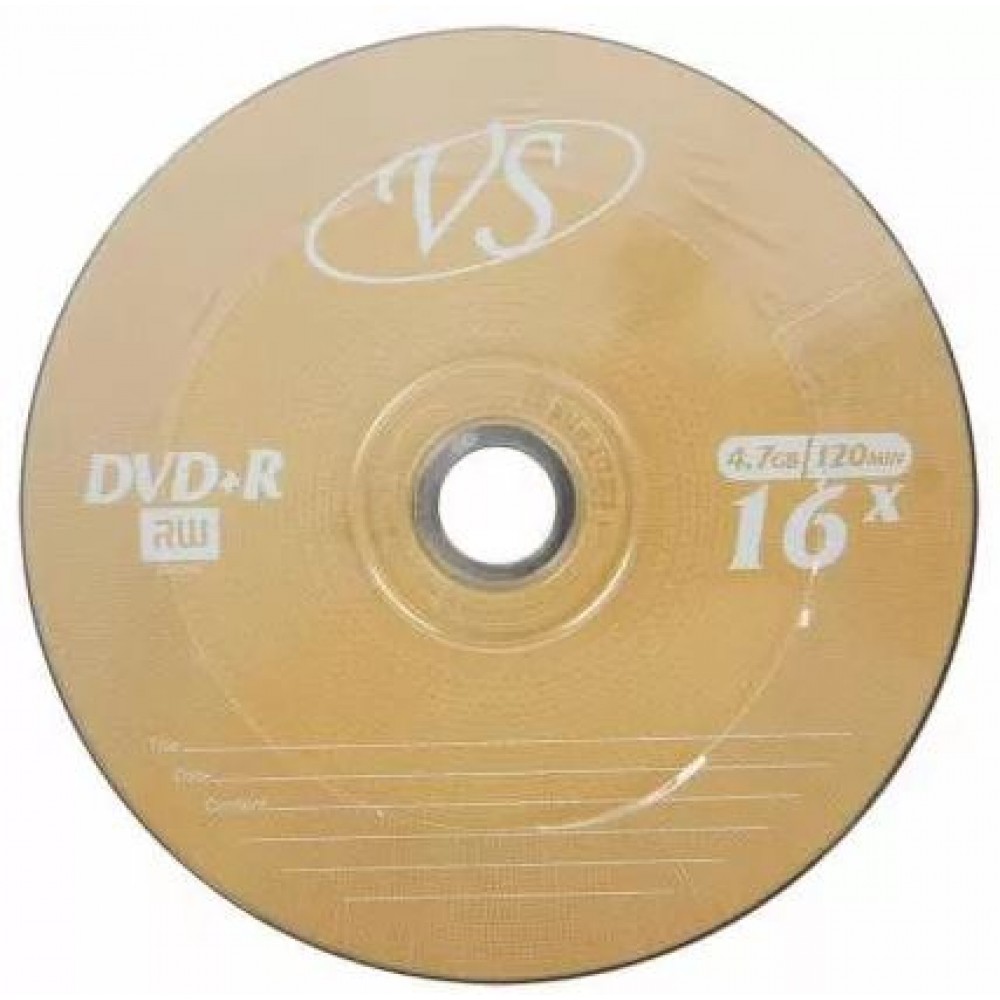 Диск VS DVD+RW