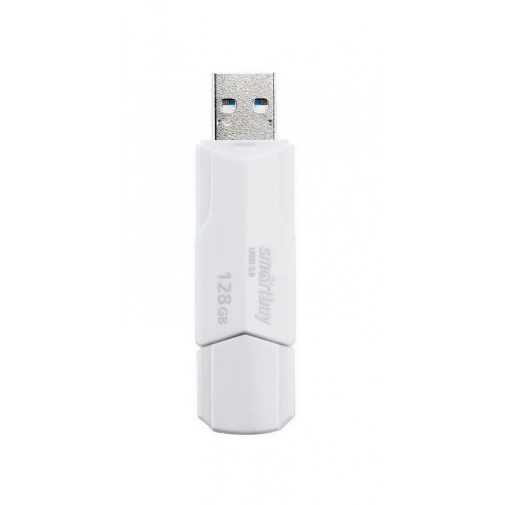 Флешка USB 3.1 128Gb SmartBuy Clue White