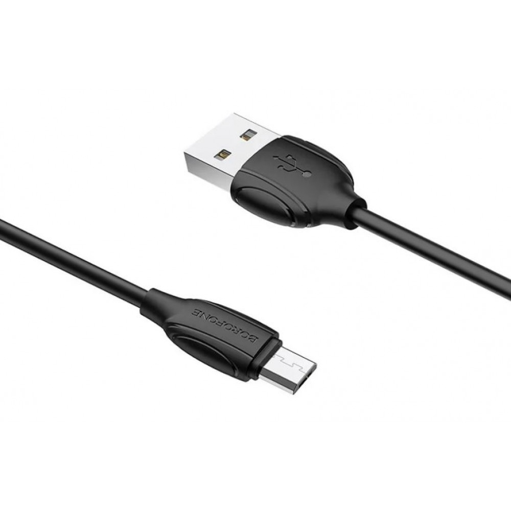 Кабель Micro USB Borofone BX19 черный
