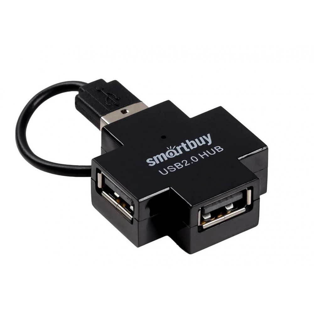 Хаб USB SmartBuy SBHA-6900-K, черный