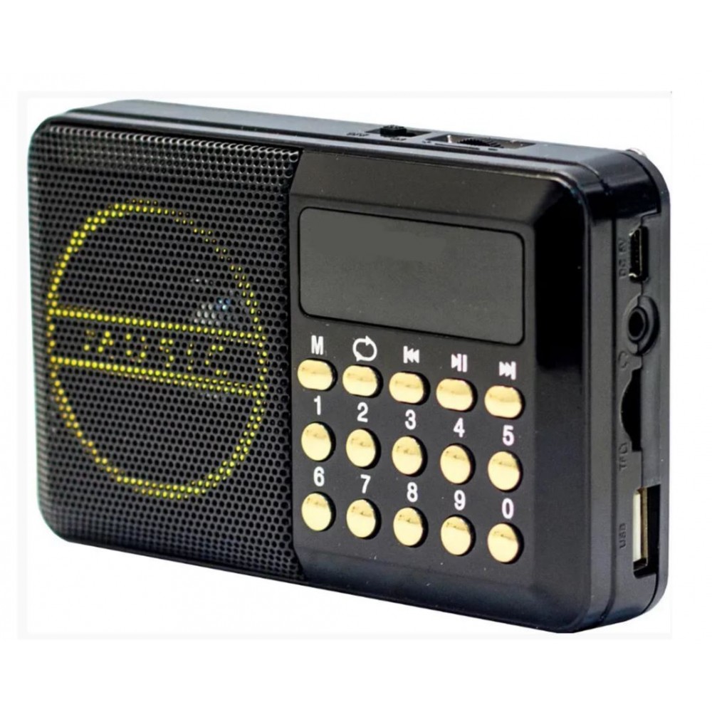 Радиоприемник JIOC H011USB mp3 , черный