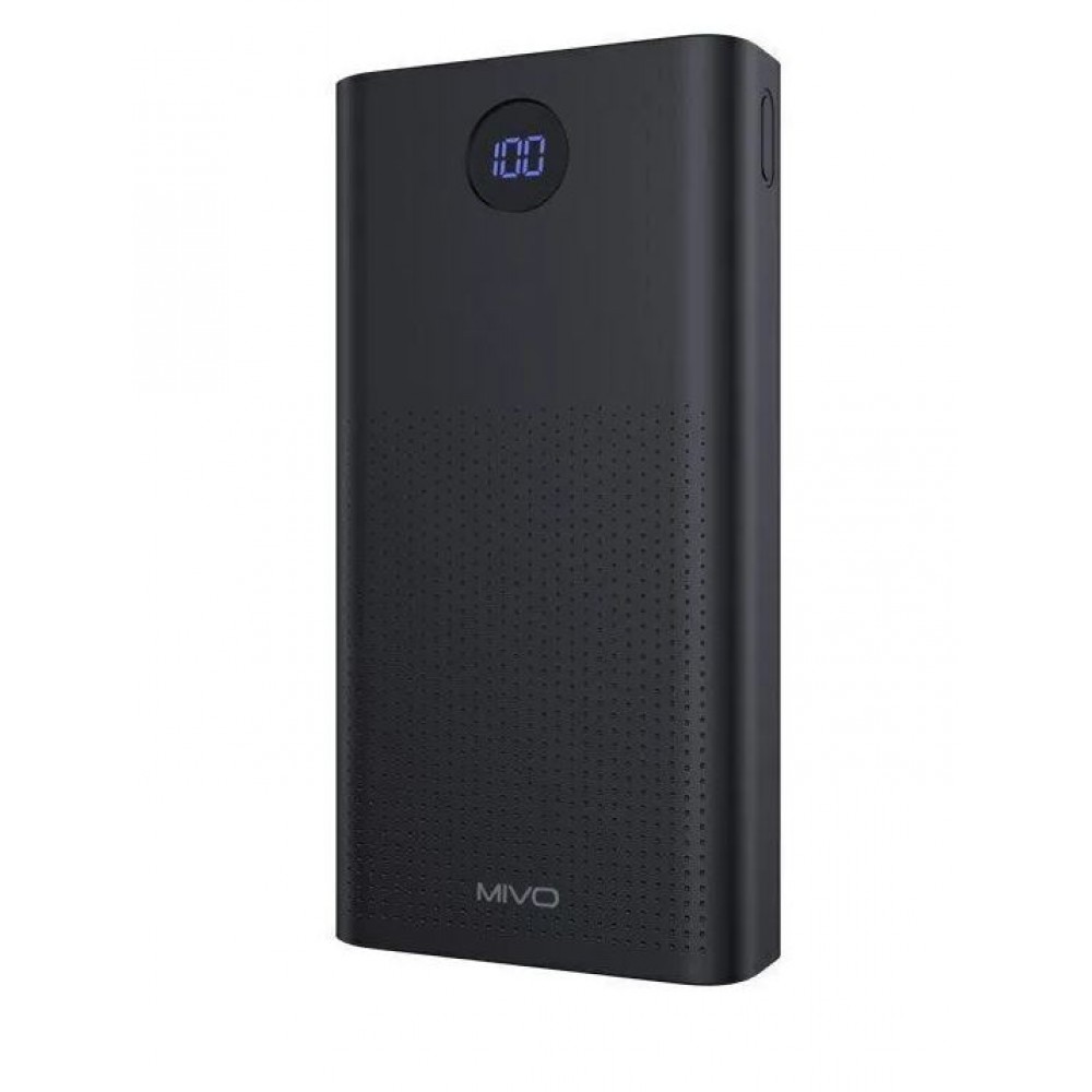 Power bank Mivo MB-209Q 20000 mAh с быстрой зарядкой черный