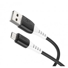 Кабель Micro USB Hoco X82 silicone черный