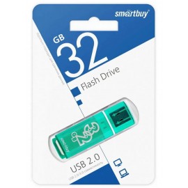Флешка USB 32Gb SmartBuy Glossy Green