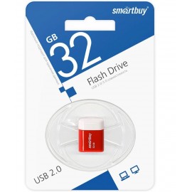 Флешка USB 32Gb SmartBuy Lara красная
