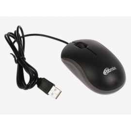 Мышка Ritmix ROM-111 usb, черно-серая