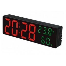 Часы LED с термометром Gaosiio DS-3818L, цифры часов красные