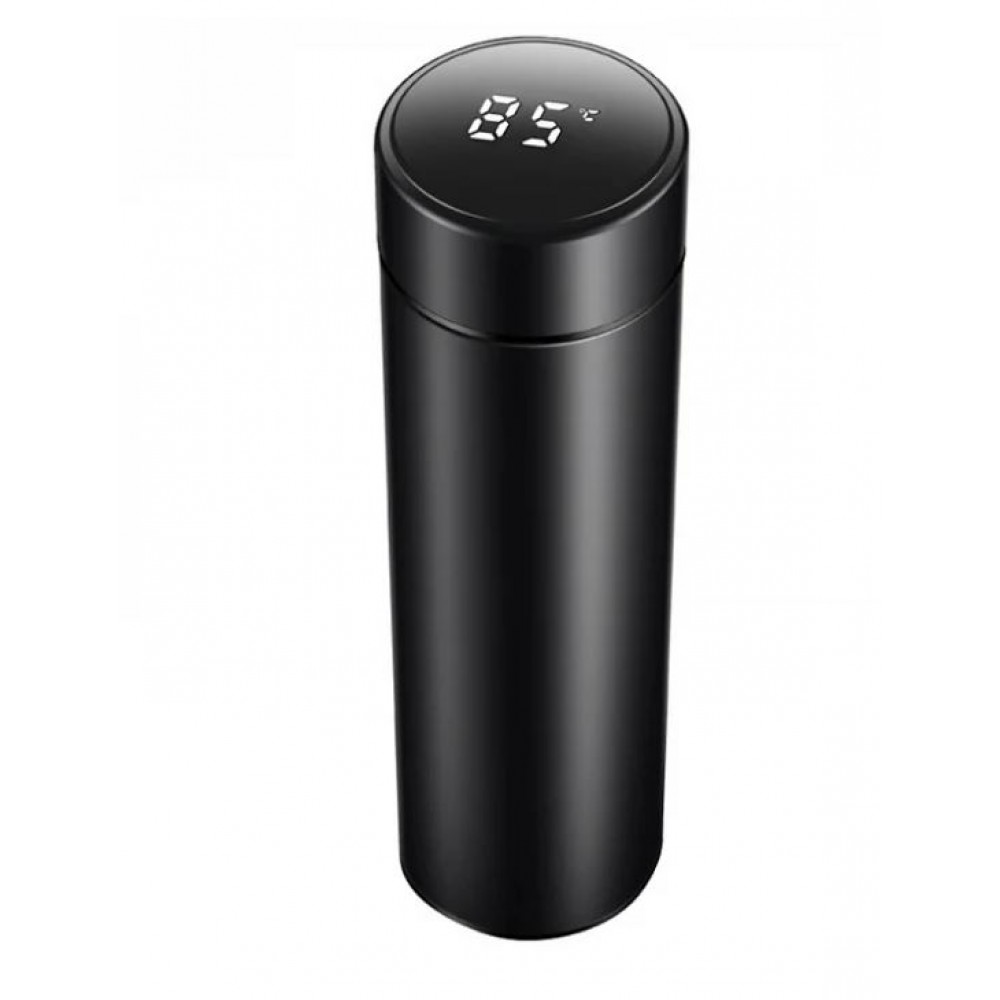 Термос 500ml с lcd термометром BWB-A6 черный