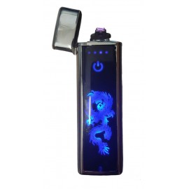 Зажигалка Usb плазменная 2 дуги с фонариком HL46-30 
